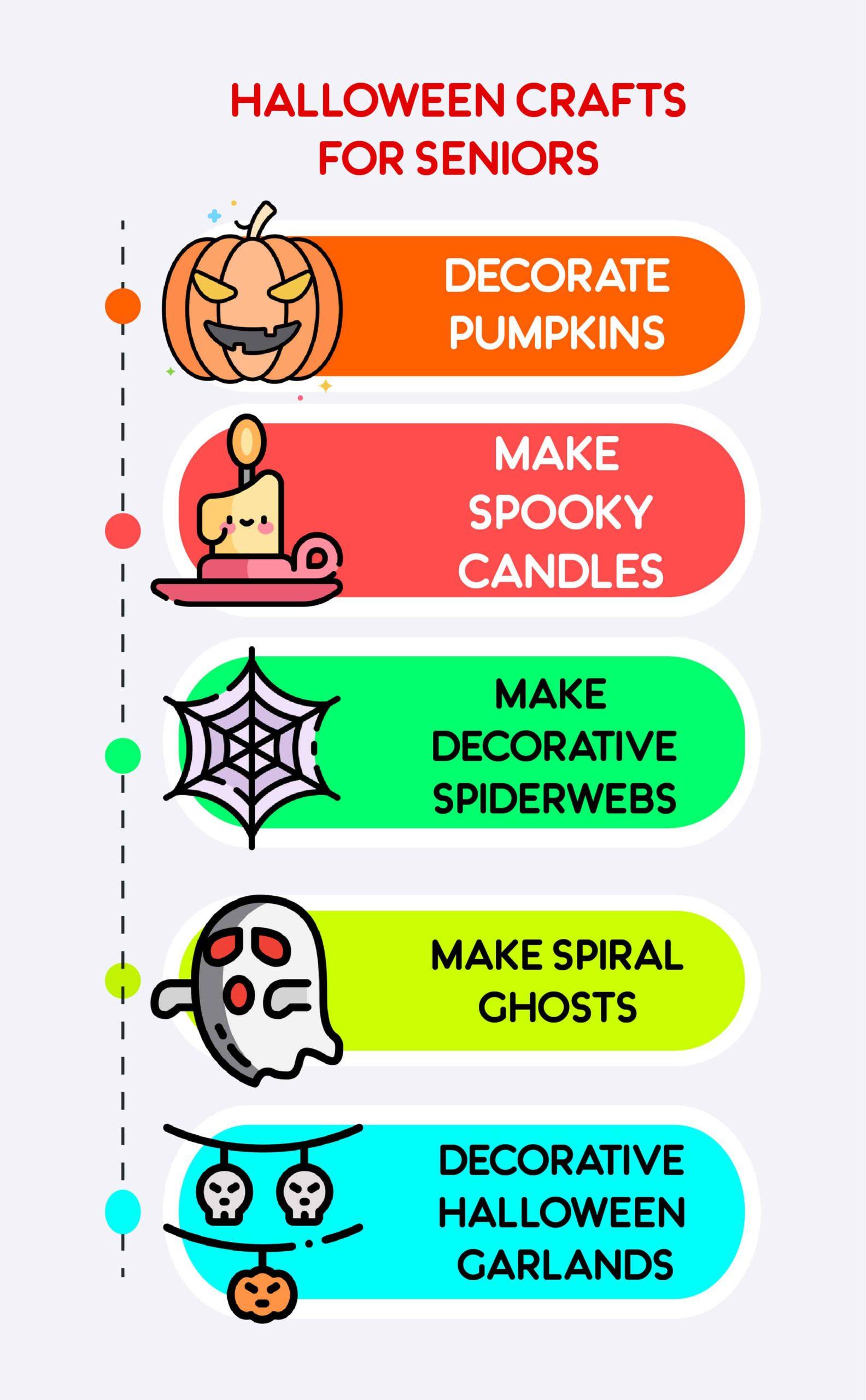 Halloween crafts Ideas for Seniors